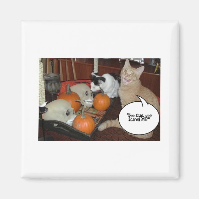 Happy Halloween Greeting Magnet (Front)