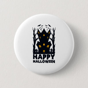 Happy Halloween Halloween Happy Halloween  6 Cm Round Badge