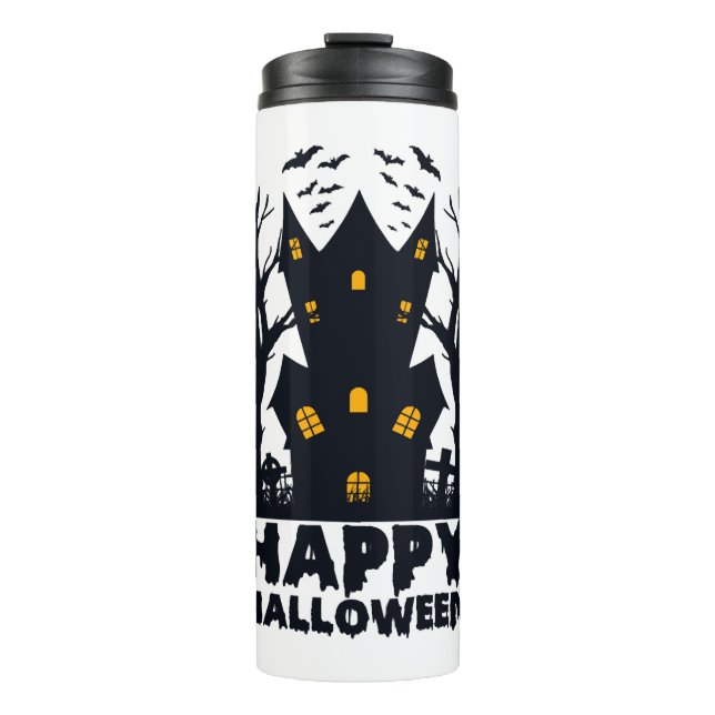 Happy Halloween Halloween Happy Halloween  Thermal Tumbler (Front)
