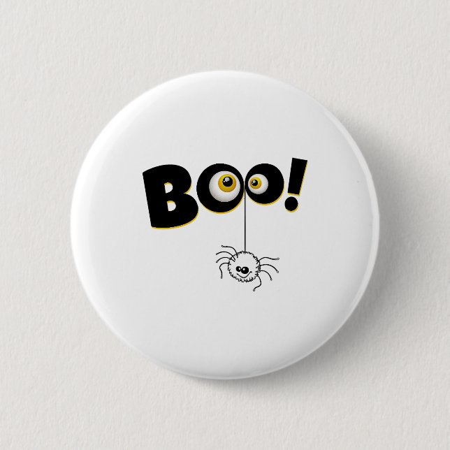 happy Halloween, Halloween party, funny Halloween  6 Cm Round Badge (Front)