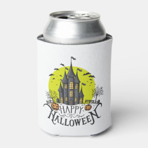 happy Halloween, Halloween party, funny Halloween  Can Cooler