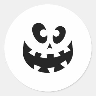 happy Halloween, Halloween party, funny Halloween  Classic Round Sticker