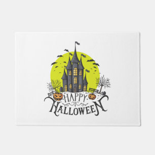 happy Halloween, Halloween party, funny Halloween  Doormat
