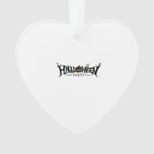 happy Halloween, Halloween party, funny Halloween Ornament