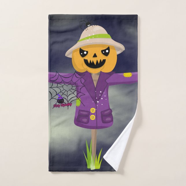 Happy Halloween Hand Towel (Hand Towel)