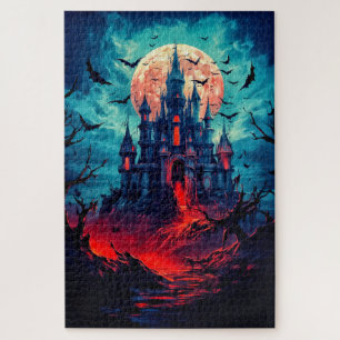 Happy Halloween   Haunted House Jigsaw Puzzle