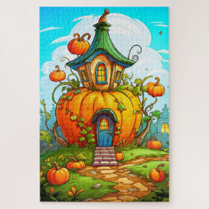 Happy Halloween   Haunted House Jigsaw Puzzle
