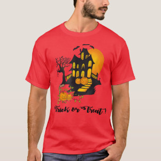Happy Halloween Haunted House  T-Shirt