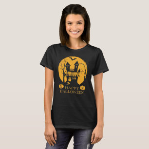 Happy Halloween Haunted House T-Shirt
