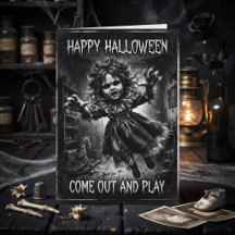Happy Halloween | Haunted Vintage Doll