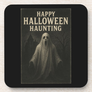 Happy Halloween Haunting - Spooky Table Coasters