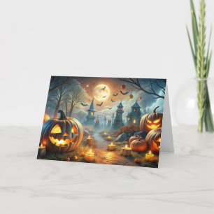 happy halloween holiday card