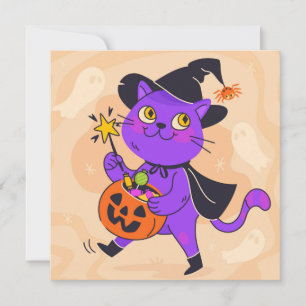 Happy Halloween Holiday Card
