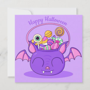 Happy Halloween Holiday Card