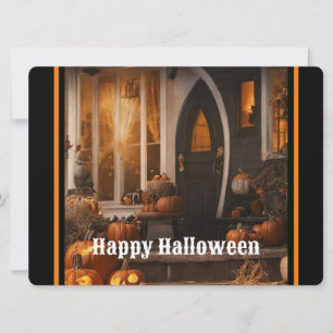 Happy Halloween Home Collection Holiday Card
