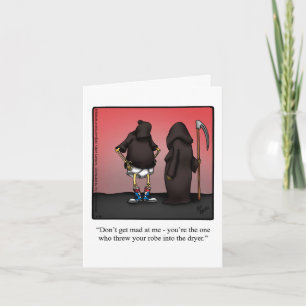 Happy Halloween Humour Greeting Card