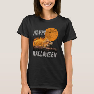 Happy Halloween Iguana Lizard Reptile T Shirt