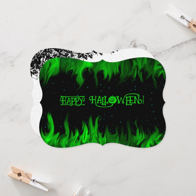 HAPPY HALLOWEEN! INVITATION (Front/Back In Situ)