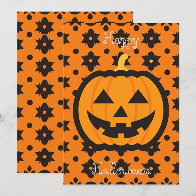 Happy Halloween Invitation (Front/Back)