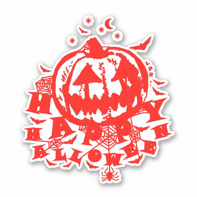 Happy Halloween Jack O Lantern (Front)