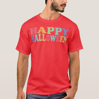 Happy Halloween Jack O Lantern Face Costume Men Wo T-Shirt