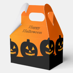 Happy Halloween Jack-O-Lanterns Favour Box