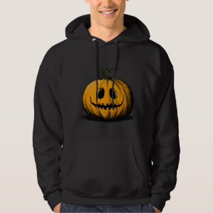 Happy Halloween Jack O'Lantern Adult Natural Hoodie