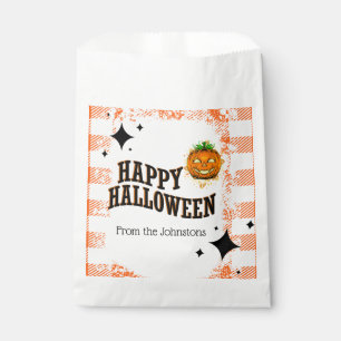 Happy Halloween Jackolantern Halloween Party Favour Bag