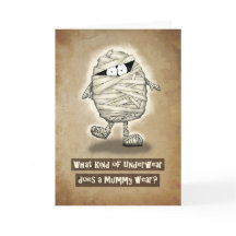 Happy Halloween Joking Mummy