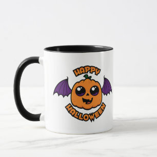 Happy Halloween Kawaii Pumpkin Spooky Cuteness Mug