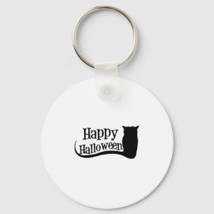 happy halloween     key ring