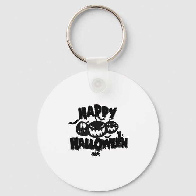 Happy Halloween                     Key Ring (Front)