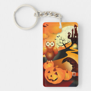 Happy Halloween! Key Ring