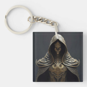 happy halloween key ring
