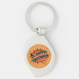 Happy Halloween Key Ring