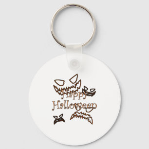 happy Halloween        Key Ring
