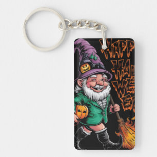 Happy Halloween Key Ring