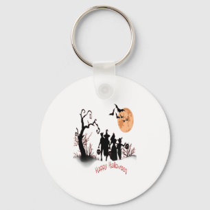 Happy Halloween       Key Ring