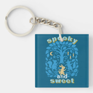 Happy Halloween Key Ring