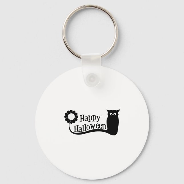 Happy Halloween                       Key Ring (Front)