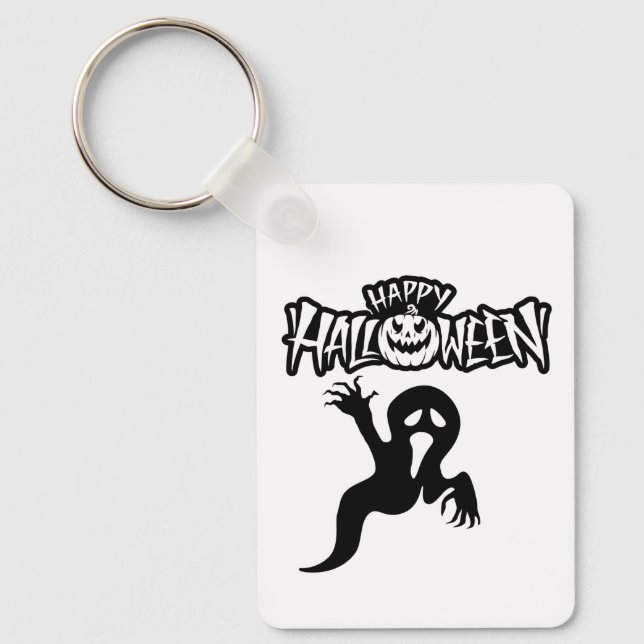 Happy Halloween Keyring (Front)