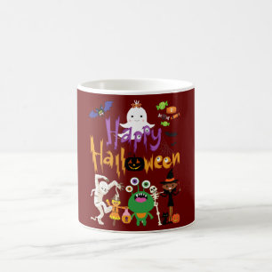 Happy Halloween Kids Cute and Spooky     Coffee Mug