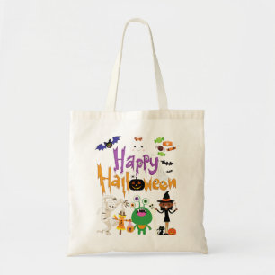 Happy Halloween Kids Cute and Spooky    Tote Bag