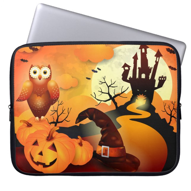 Happy Halloween! Laptop Sleeve (Front)