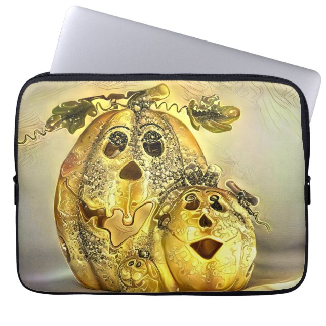 Happy Halloween Laptop Sleeve (Front)