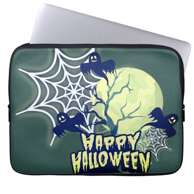 Happy Halloween  Laptop Sleeve (Front)