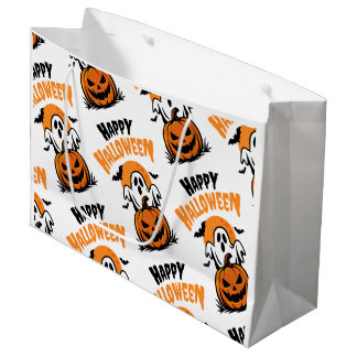 Happy Halloween Large Gift Bag