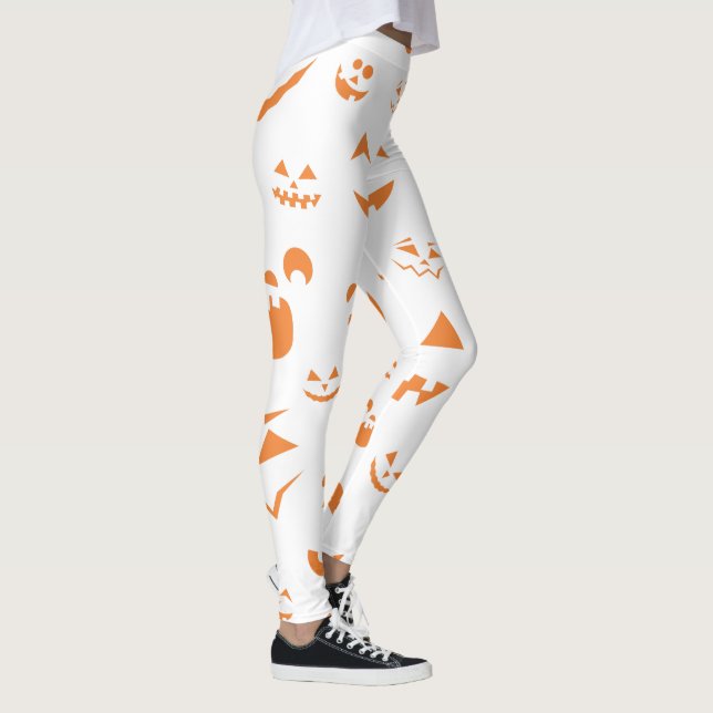 Happy Halloween Leggings For Womens Fashion 2024 (Right)