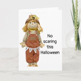 HAPPY HALLOWEEN "LITTLE ONE" NO SCARING! CARD