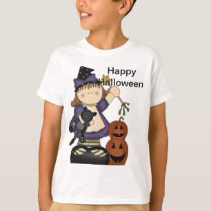 Happy Halloween Little Witch Long Sleeve T-Shirt